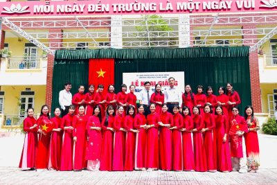 Tưng bừng Ngày Khai giảng năm học 2025 – 2026 tại Trường Tiểu học Giao Thiện, xã Giao Minh, tỉnh Ninh Bình.